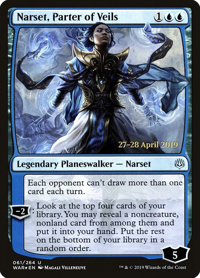 Narset, Parter of Veils - Blue - Staple