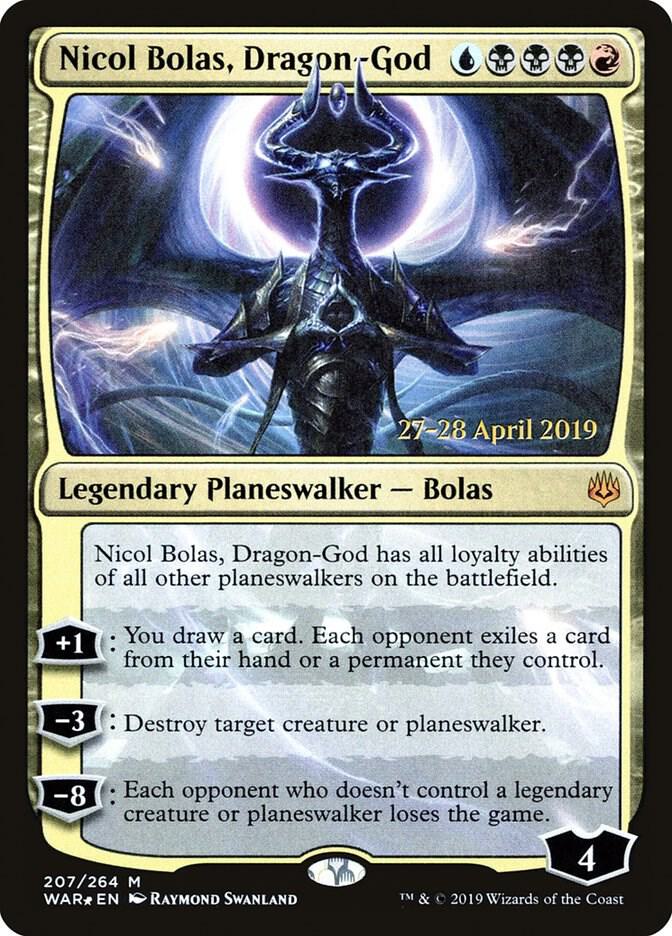Nicol Bolas, Dragon-God - Blue/Black/Red – Infinity Flux