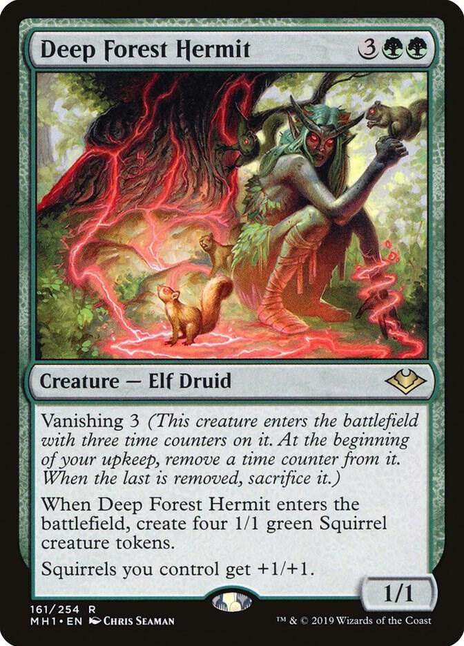 Deep Forest Hermit - Green