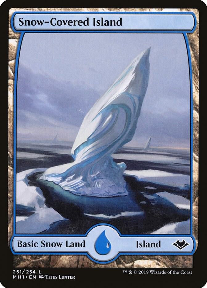 Snow-Covered Island - Land