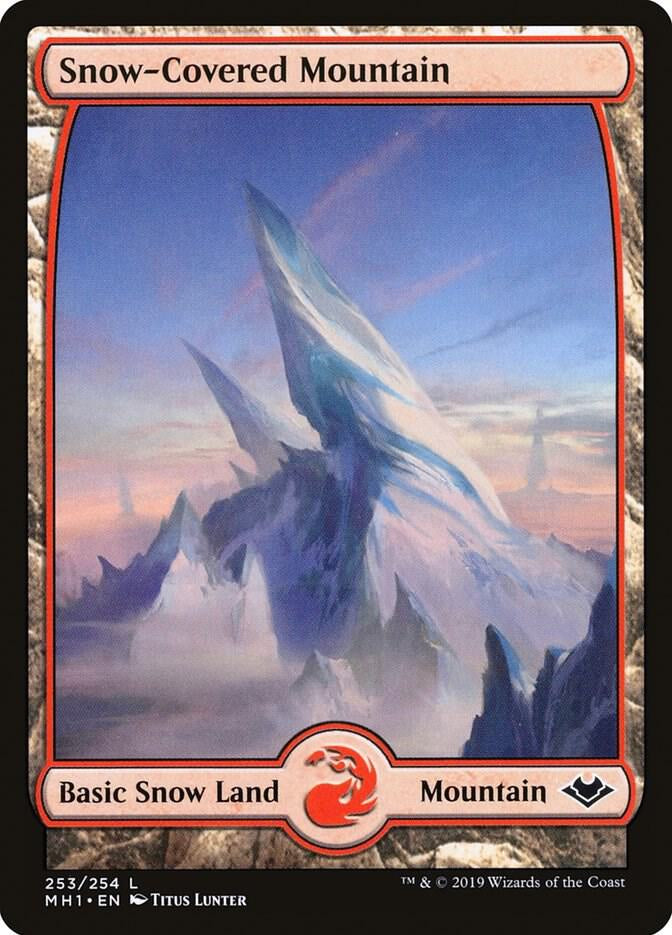 Snow-Covered Mountain - Land