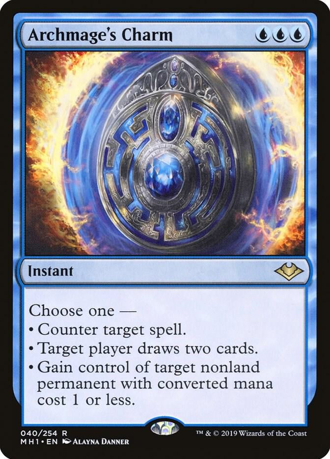 Archmage's Charm - Blue