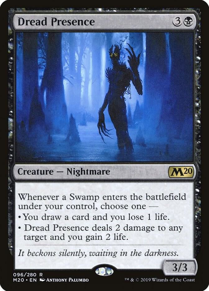 Dread Presence - Creature - Nightmare - Black