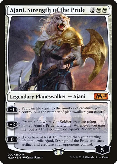 Ajani, Strength of the Pride - White