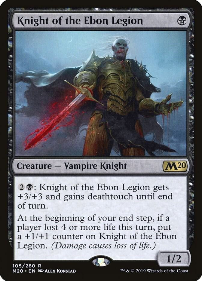 Knight of the Ebon Legion - Black