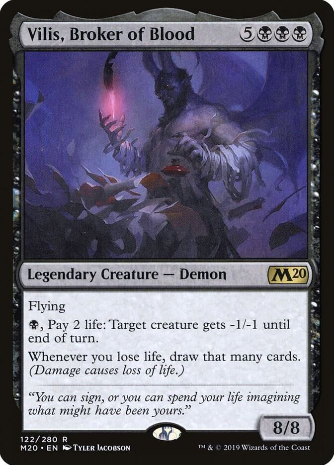 Vilis, Broker of Blood - Legendary Creature - Demon - Black