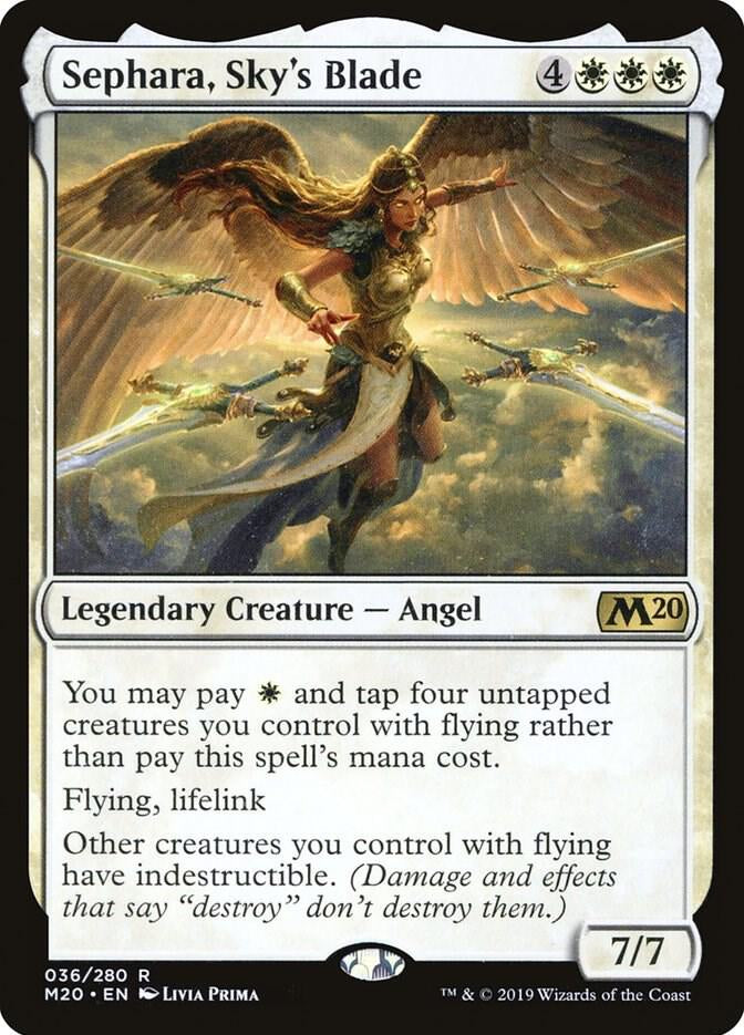 Sephara, Sky's Blade - White