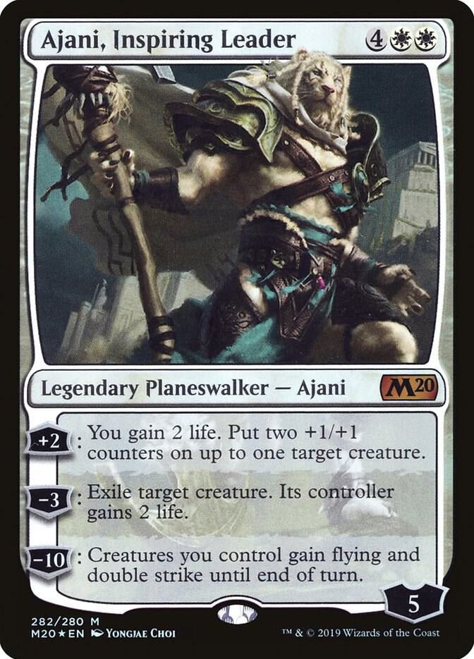 Ajani, Inspiring Leader - White