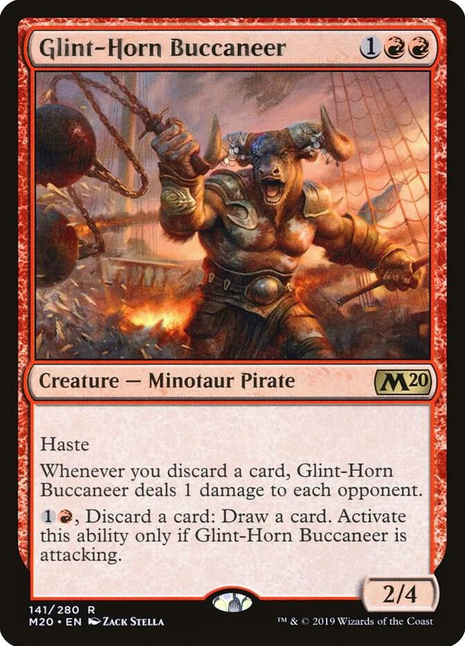 Glint-Horn Buccaneer - Red