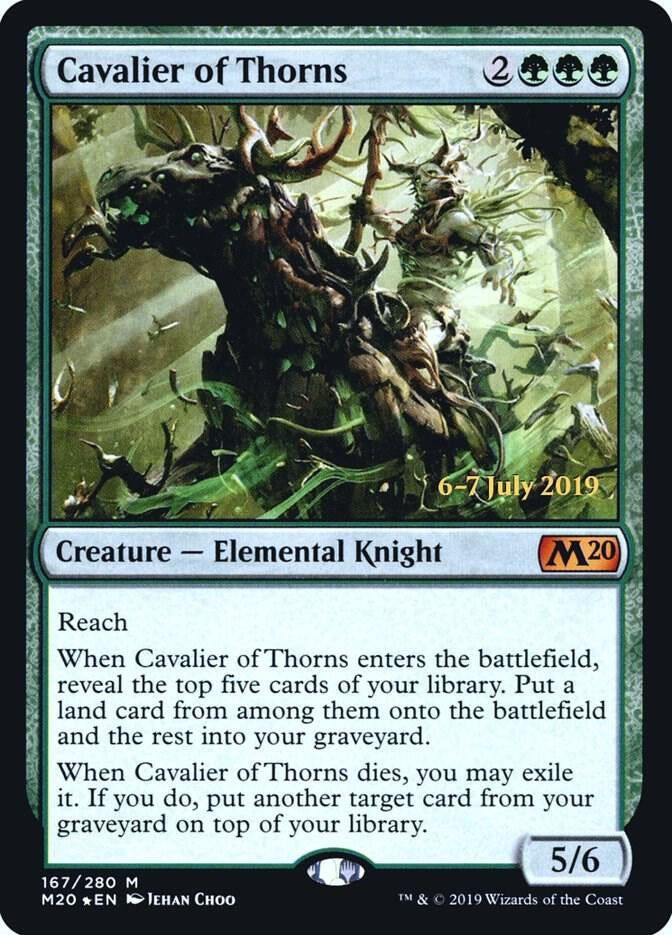 Cavalier of Thorns - Green