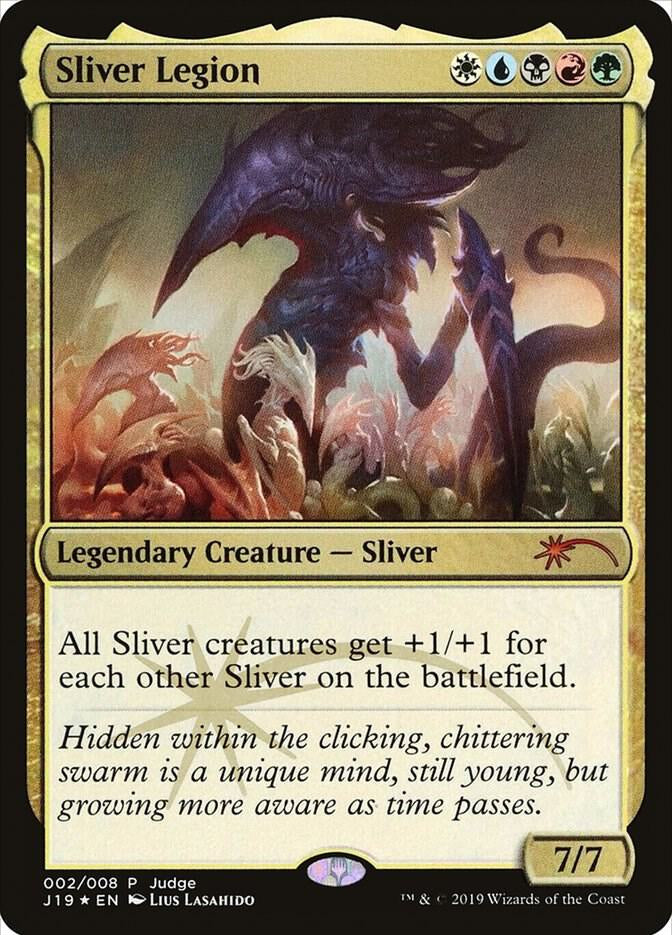 Sliver Legion - Red/Blue/Green/Black/Blue/White