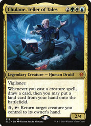Chulane, Teller of Tales - Green/White/Blue