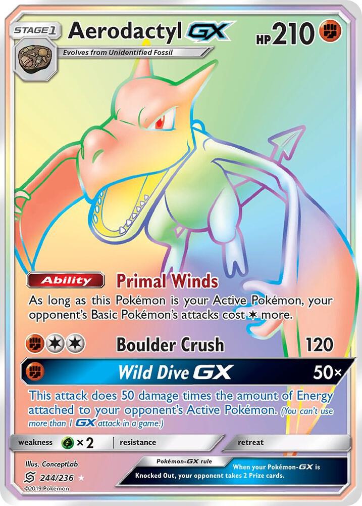 Aerodactyl GX - Fighting