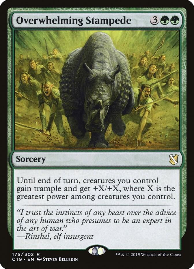 Overwhelming Stampede - Green