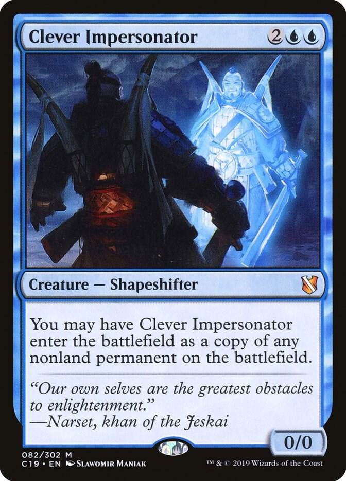 Clever Impersonator - Blue