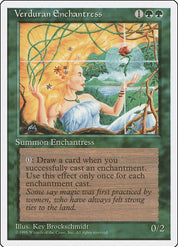 Verduran Enchantress - Green