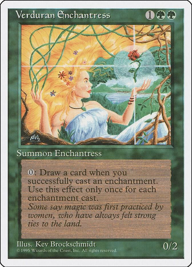 Verduran Enchantress - Green