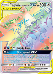 Moltres & Zapdos & Articuno GX - Colorless