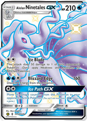Alolan Ninetales GX - Psychic/Water