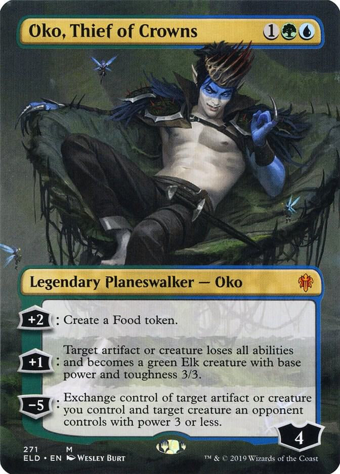 Oko, Thief of Crowns - Green/Blue
