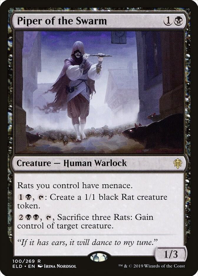 Piper of the Swarm - Black