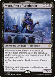 Ayara, First of Locthwain - Black