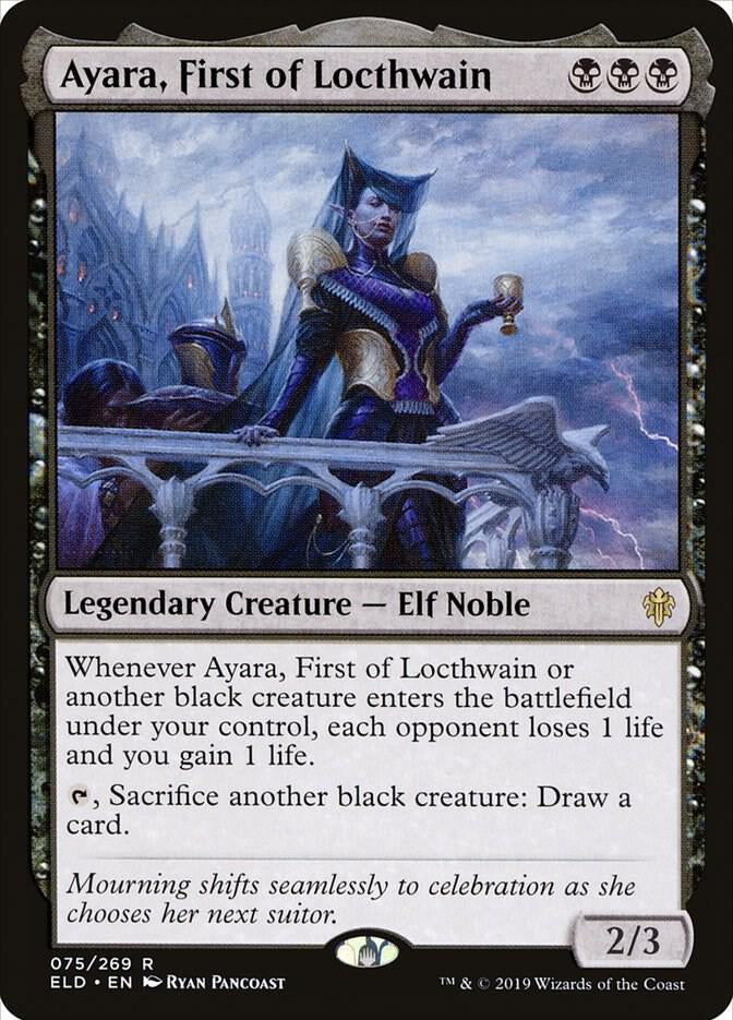 Ayara, First of Locthwain - Black