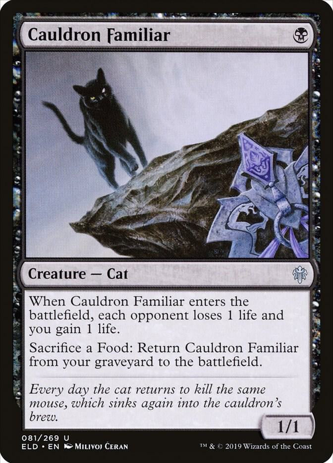 Cauldron Familiar - Black - Staple