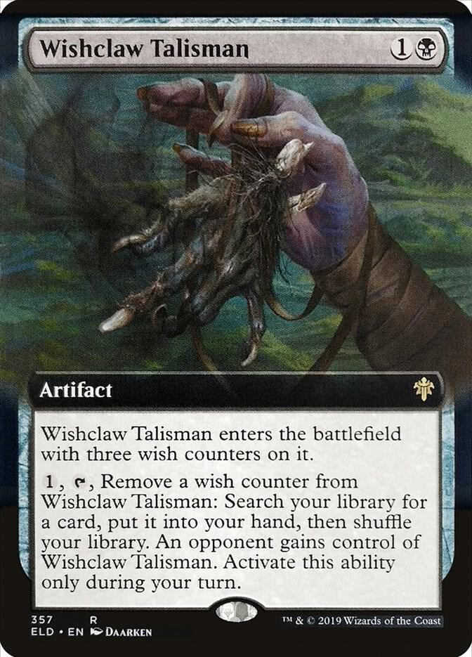 Wishclaw Talisman - Black