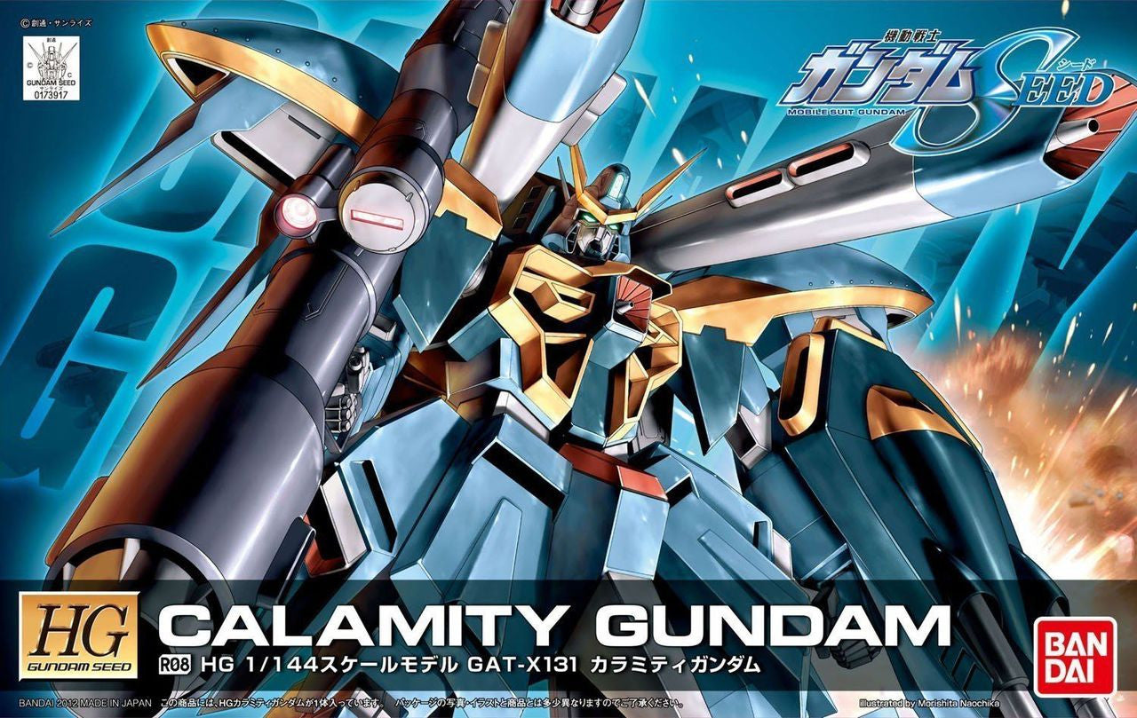 Bandai R08 Calamity Gundam (HG Gundam Seed) 1/144 Scale Kit