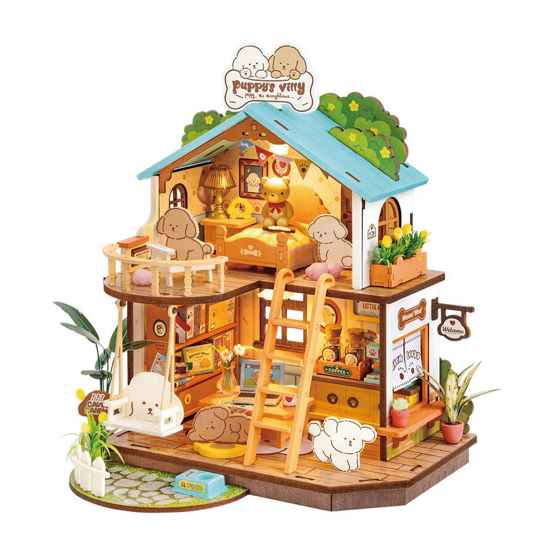 DIY Miniature House | Puppy's Cozy Villa