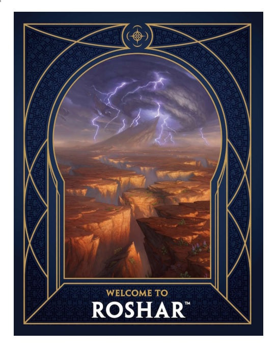 Cosmere RPG: Stormlight - Welcome to Roshar Setting Guide (Softcover)