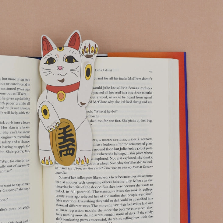 Lucky Cat Bookmark