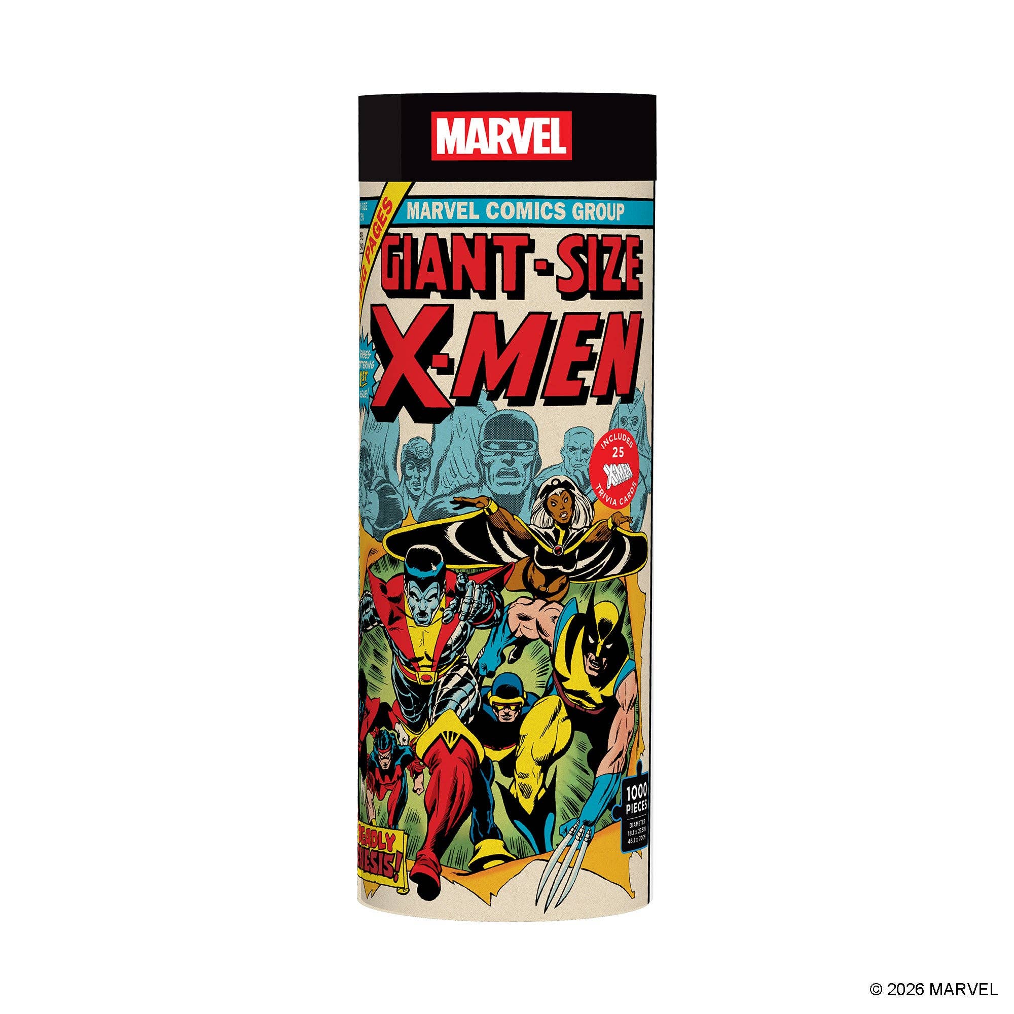 Marvel X-Men Jigsaw Puzzle and Trivia