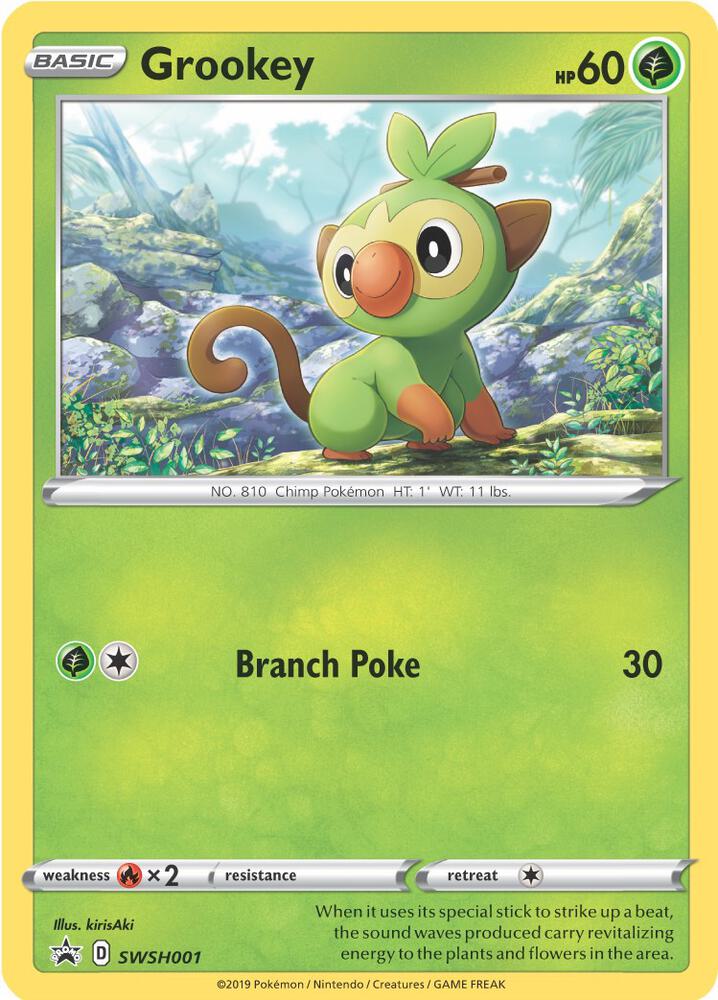 Grookey - Grass