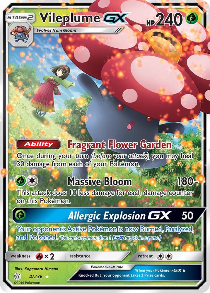 Vileplume GX - Grass