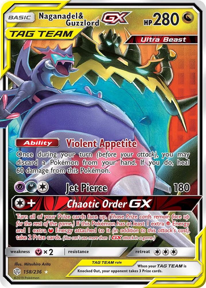Naganadel & Guzzlord GX - Dragon - Tag Team
