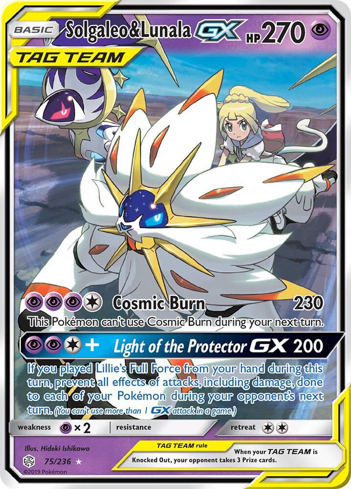 Solgaleo & Lunala GX - Psychic