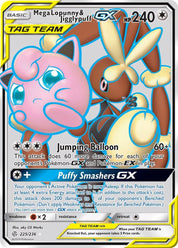Mega Lopunny & Jigglypuff GX - Colorless - Tag Team
