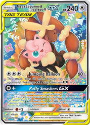 Mega Lopunny & Jigglypuff GX - Colorless - Tag Team