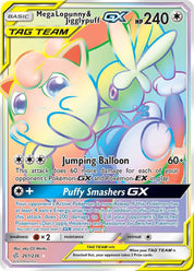 Mega Lopunny & Jigglypuff GX - Colorless - Tag Team