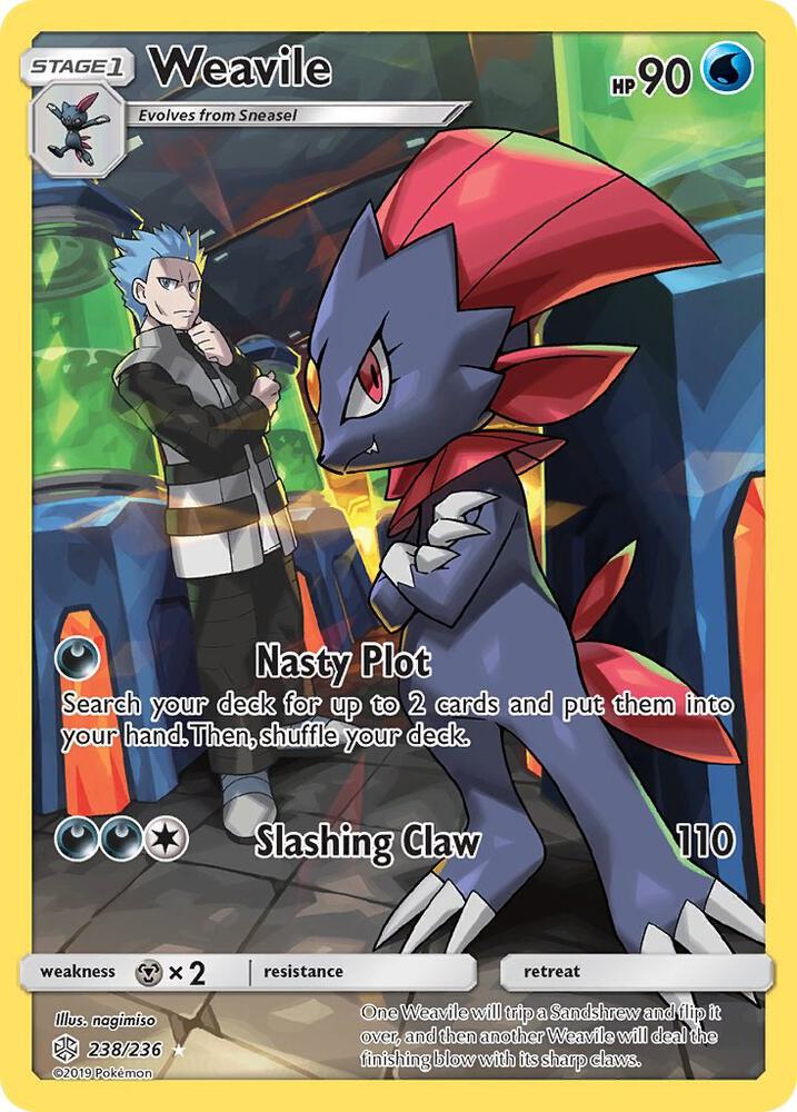 Weavile - Water