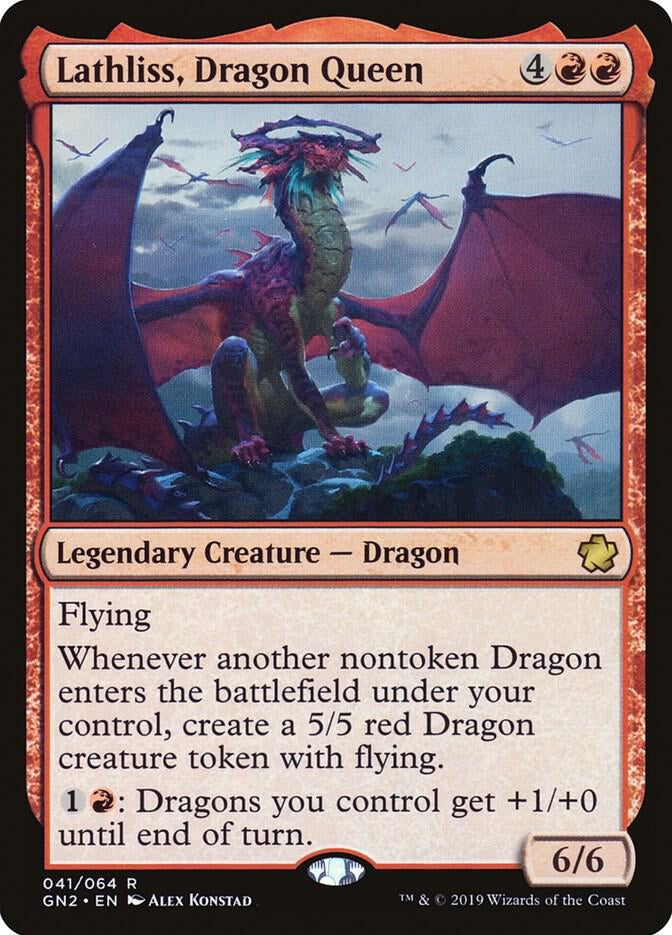 Lathliss, Dragon Queen - Red