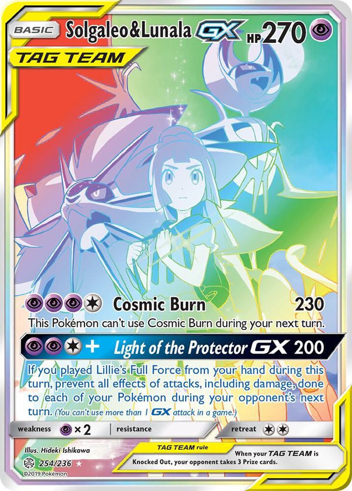 Solgaleo & Lunala GX - Psychic