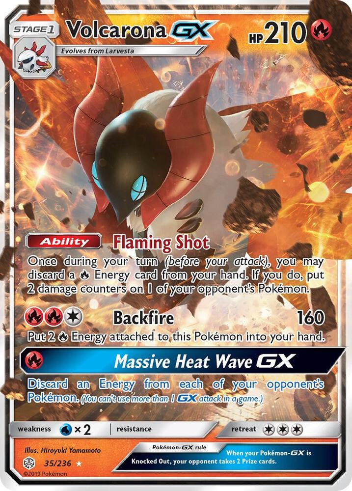 Volcarona GX - Fire