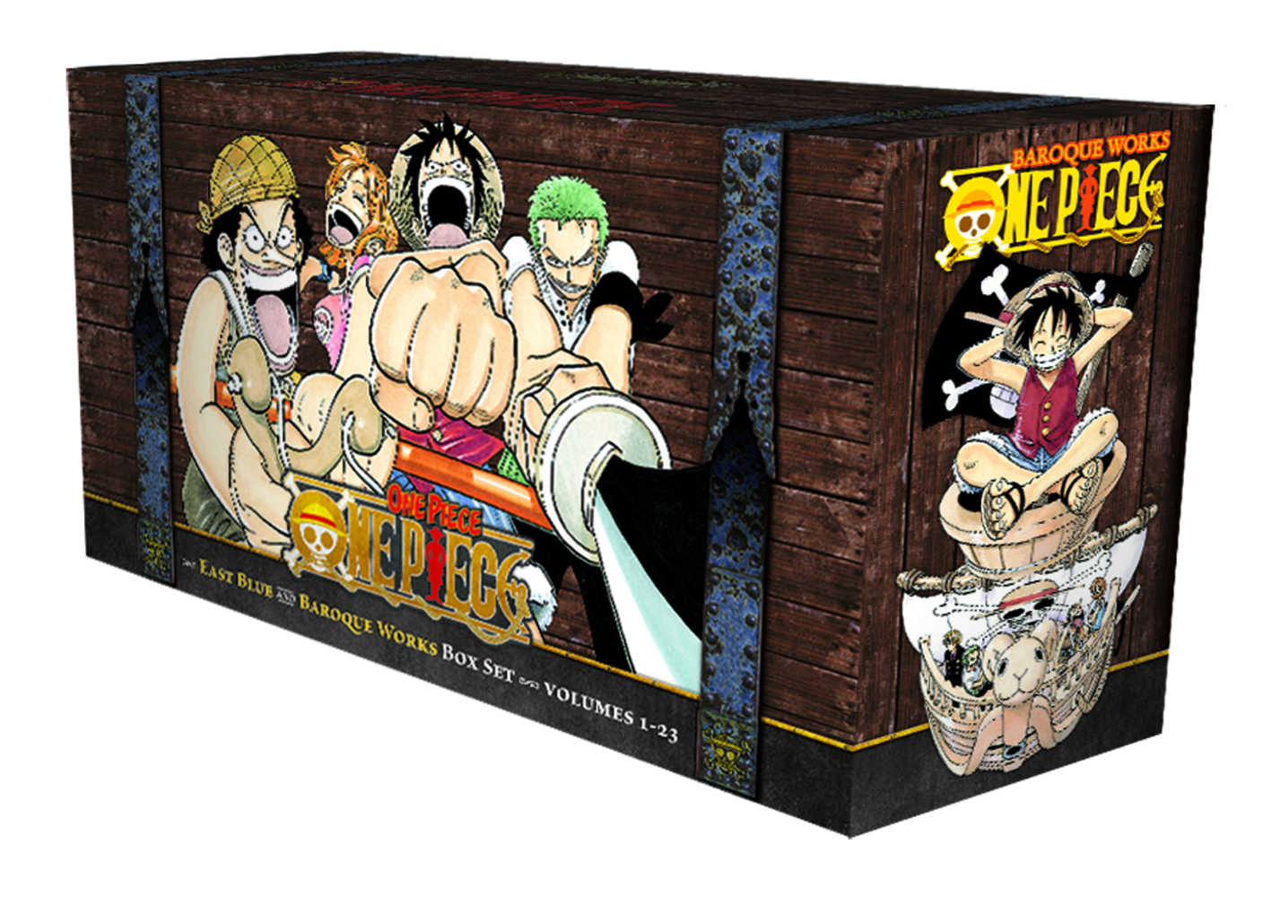 One Piece Box Set: East Blue and Baroque Works, Vols 1-23