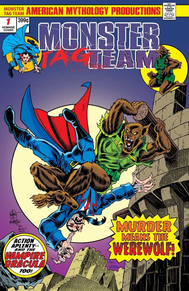 Monster Tag Team #1 Cover C Homage Hasson & Haeser
