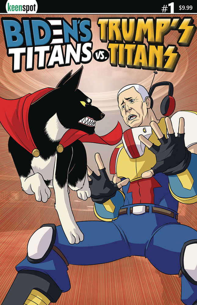 Bidens Titans vs Trumps Titans #1 Cover G Major vs Pence Blank