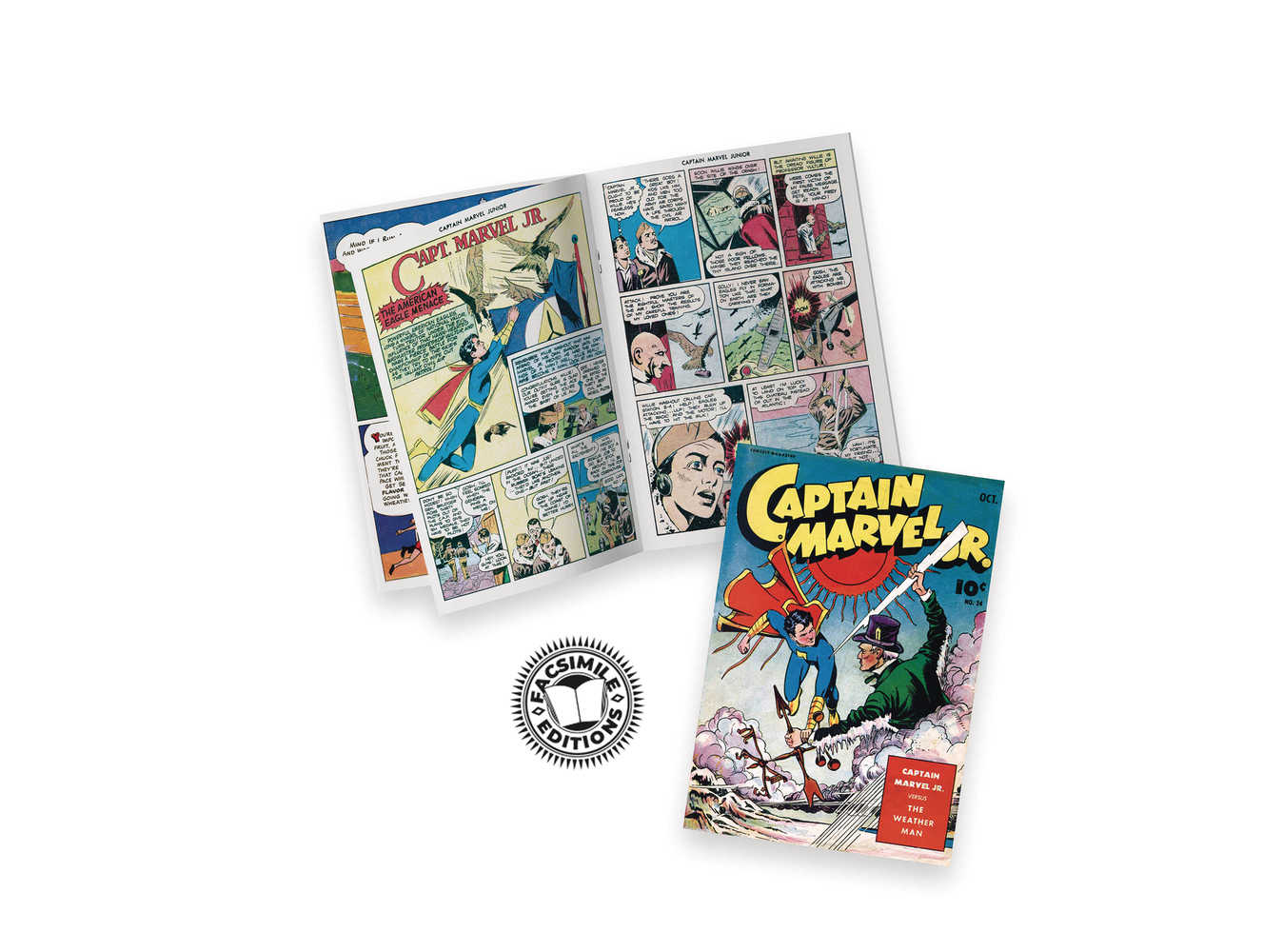 Ps Artbooks Capt Marvel Jr Facsmile Edition #24