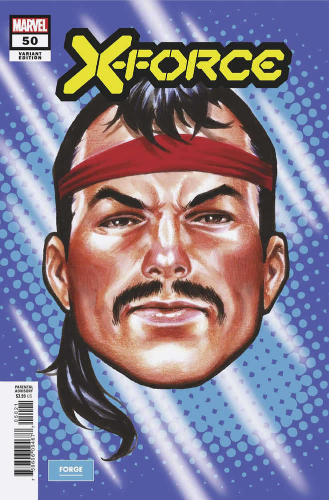 X-Force #50 Mark Brooks Headshot Variant [Fall]